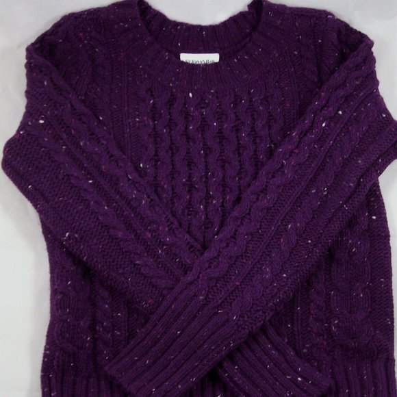 St. John's Bay Imperial Purple Sweater - Picture 5 of 5